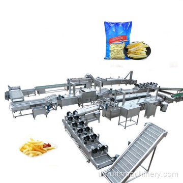 Awtomatikong patatas chips frying production line